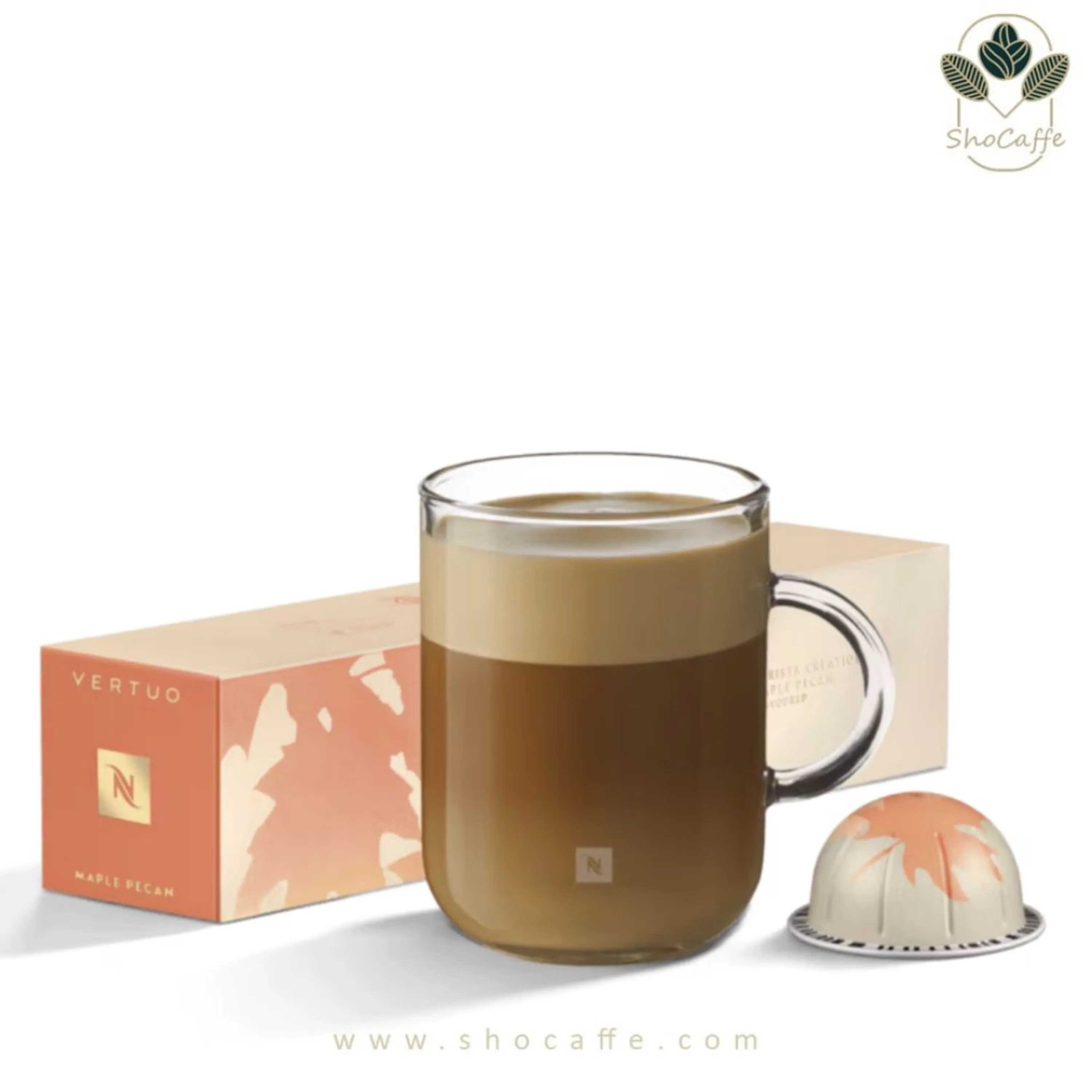 کپسول قهوه نسپرسو ورتو ماپل پکان Maple Pecan کپسول قهوه نسپرسو ورتو ماپل پکان Maple Pecan